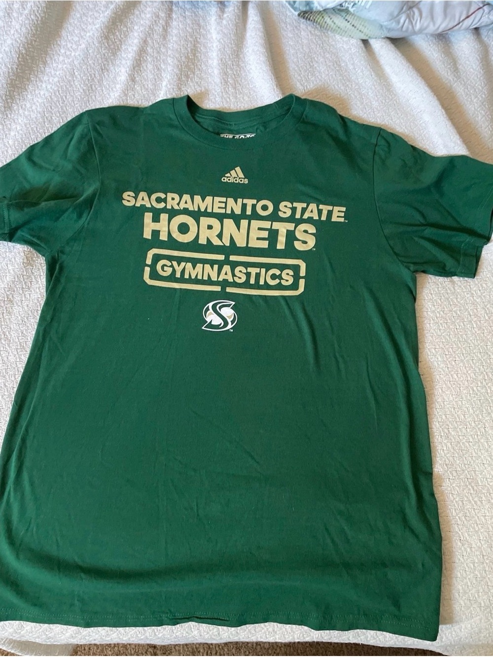 Official Sacramento State Hornets Gymnastics Adidas T-Shirt NEW